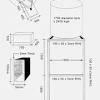 A water tank is a container which is used for storing water. 1