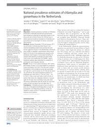 Telah terjual lebih dari 22. Pdf National Prevalence Estimates Of Chlamydia And Gonorrhoea In The Netherlands