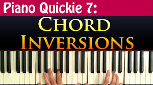 Piano Quickie 7 Chord Inversions
