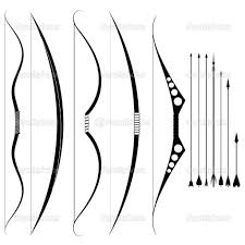 Archery Bow Clipart Black And White Pin On Ragu