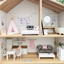 Pin On Modern Dollhouse Modern Dollhouse Interior Ideas Diy Dollhouse Furniture