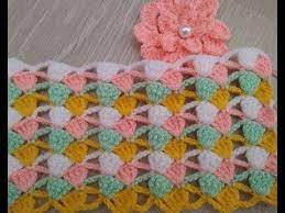 Ari Poleni Modeli Bebek Battaniyesi Yapilisi Bee Pollen Model Baby Blanket Construction Youtub Crochet Flowers Free Pattern Crochet Patterns Crochet Projects