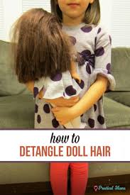 how to detangle dolls hair