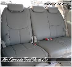 Being sewn onto the headrest area, the embroidered logos. 2011 2020 Toyota Sienna Clazzio Seat Covers