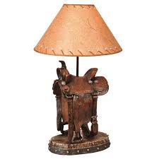 Saddle Table Lamp Table Lamp Rustic Lamps Rustic Table Lamps