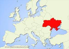 This map shows a combination of political and physical ukraine locations: Where Is Ukraine Located On The World Map