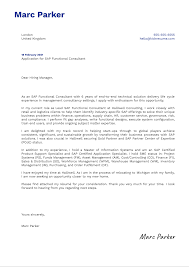 Just as prompt submission is important, it is much more essential to make an effective resume and cover letter. Sap Functional Consultant Cover Letter Example Kickresume