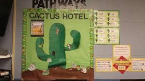 Every link just takes you to that person's teachers pay. Pathways Bulletin Board Cactus Hotel New Classroom Vocabulary Words Classy Decorations