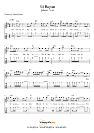 Sil Bastan Gitar Nota Tab Gitaregitim Net Notalara Dokulmus Muzik Flut Gitar