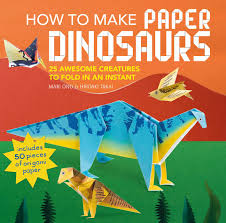 Each of the following points has its own picture, which clearly demonstrates the whole process of how a dinosaur is made from paper with his own hands. How To Make Paper Dinosaurs Book By Mari Ono Hiroaki Takai Official Publisher Page Simon Schuster