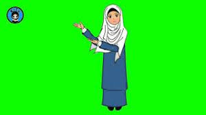 Seluruh gambar animasi bergerak guru ini gratis dan dapat ditautkan secara langsung, diunduh, atau dibagi melalui ecard. Green Screen Animasi Kartun Muslimah Animasi Mulut Bergerak Youtube