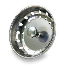Use moderate pressure to squeeze the basket down into the sink drain, pressing a little putty out the sides. Highcraft 97333 Kitchen Sink Basket Strainer Replacement For Standard Drains 3 1 2 Inch Chrome Plated Stainless Steel Body With Rubber Stopper Single Buy Online In Dominica At Dominica Desertcart Com Productid 25615205