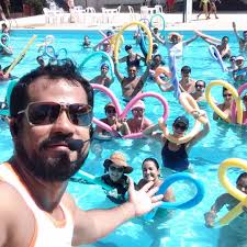 Netinho Max MIn Hidroginástica