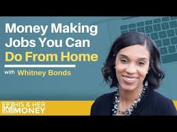 Money Making Jobs You Can Do From Home Youtube In 2020 Money Making Jobs Term Life Insurance Quotes Make Side Money
