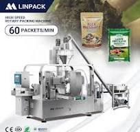 Automatic Granule Organic Fertilizer Pouch Bag Packaging Machine Vertical  Potting Nutrient Soil Packing Machine