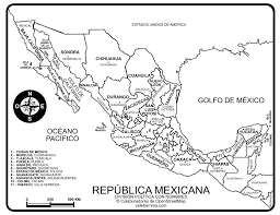 Mapa de mexico con nombres republica mexicana y division politica mexico desconocido mapa de mexico mapas diversos para descargar. Pin En Floreria