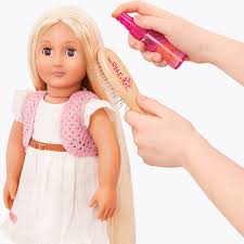 My new barbie project has just started!!! Og Doll Hair Care Doll Brush And Spray Bottle Our Generation