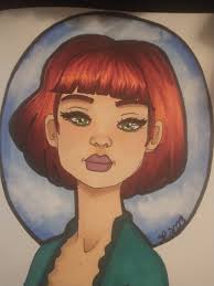 This was done in a 8×5 sketchbook using ohuhu alcohol markers