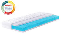 Geltex ® ist druckentlastend, körperstützend und atmungsaktiv. Breckle 7 Zonen Gelschaum Matratze Gel Sensation First Class 25 Cm Hohe Lidl De