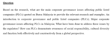 Though not a sufficient, condition for sustainable corporate performance. Question Based On The Research What Are The Main Chegg Com