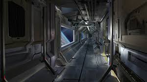 Looking for the best 21:9 wallpapers 3440x1440? Corridor Spaceship Star Citizen Hd Wallpaper Games Wallpaper Better