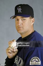 Pitcher Shawn Chacon of the Colorado Rockies poses for a portrait... News  Photo