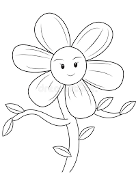 It's easy to let your creativity soar. Flower Kid Coloring Page Stock Illustrations 3 019 Flower Kid Coloring Page Stock Illustrations Vectors Clipart Dreamstime