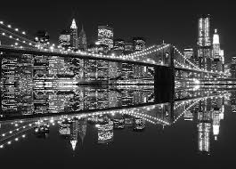 4.4 out of 5 stars 254. Wall Mural Skyline New York City Photo Wallpaper Cityscape Black White Large 5901891523966 Ebay