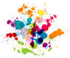 Colorful Paint Splatter Transparent Clip Art Image Watercolor Splash Png Art Images Clip Art