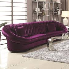 Royal Purple Velvet Sectional Sofa Furniture In Los Angeles Ca Offerup Purple Living Room Sofas Mid Century Modern Sectional Sofa Purple Furniture