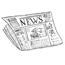 Newspaper Illustration In 2021 Newspaper Drawing Paper Illustration Illustration