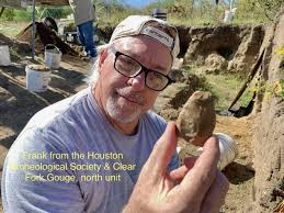 Page 1 www.txhas.org Vol. 13, Issue 1 Houston Archeological Society  Meeting, January 18, 2024, 6:00 p.m. Greetings HAS members!