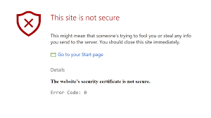 Visitors must follow all posted instructions while visiting the ohio history center & ohio village and our site system. The Website S Security Certificate Is Not Secure Error Code 0 Microsoft Community