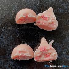 In a large bowl, cream together the butter and sugar until fluffy. Review Strawberry Ice Cream Cone Hershey S Kisses The Impulsive Buy