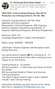 Searches related to fresh graduate for finance and accounting jobs. Job Vacancy In Ipoh For Fresh Graduate