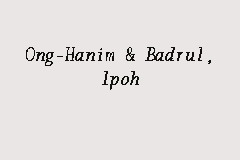 Badrul ghani is a member of vimeo, the home for high quality videos and the people who love them. Ong Hanim Badrul Ipoh Firma Guaman In Ipoh