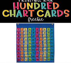 We've got worksheets for tracing numbers, counting practice, number recognition, number patterns, color by number and much, much more! Printable Hundred Chart Cards Freebie Pocket Chart Cards Hundreds Chart Pocket Chart