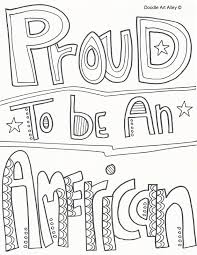 Independence day, or the fourth of july, is celebrated in the united states to commemorate the declaration of independence and freedom from the british empire. Independence Day Coloring Pages Doodle Art Alley