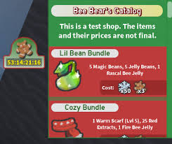 Beesmas map change beequips beesmas items if you see this, your javascript might be disabled or discordintegrator plugin isn't working. Bee Bear S Catalog Bee Swarm Simulator Test Realm Wiki Fandom