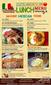 Serving the community of huntington beach for over 25 years. Menu Of La Quetzalteca Mexican Restaurant In Georgetown De 19947