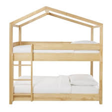 Lits Superposes Cabane 90x190 En Pin Wild Maisons Du Monde