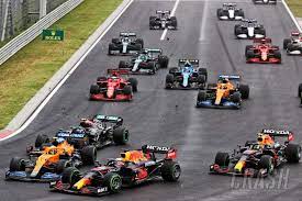 Carnage at the first corner of the hungarian grand prix takes five cars out and sends max verstappen down the field. Hsv0frdgtam2km