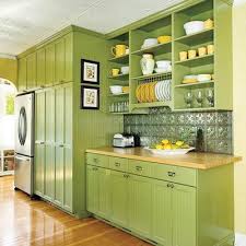House Tours Light Green Kitchen Green Kitchen Cabinets Kitchen Color Green