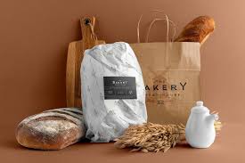 Bakery Branding Mockup Kit In 2020 Bakery Branding Bread Packaging Bakery Packaging