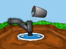 Put the poo in the hole. How To Construct A Small Septic System With Pictures Wikihow