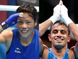 Weight categories, format, scoring system and rules the boxing tournaments in tokyo will take place from 24 july to 8 august 2021. Nav Ratna Meet India S Nine Boxing Stars For Tokyo 2020 Tokyo Olympics News Times Of India
