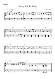 Livery Stable Blues / Historic American Sheet Music / Duke Digital  Repository