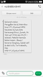 Cikarang plant ejip industrial park plot 3k, jalan citanduy 1. Pt Kiyokuni Indonesia Suryacipta Loker Email