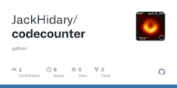 codecounter/githubFiles.txt at master · JackHidary/codecounter ...