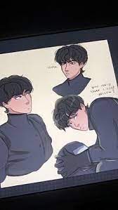 Black Among Us Character Cute Anime Character Anime Drawings Boy Character Art